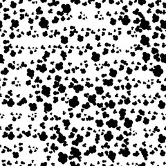 Seamless abstract background with dots, circles. Round square. Messy infinity spotted, dotted geometric pattern. Vector illustration.    