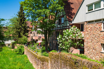 Teil der Stadtmauer von Michelstadt