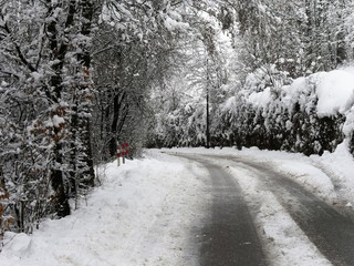 winterliche Straßenverhätnisse