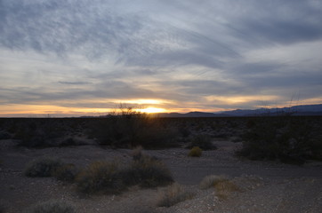 Landschaft Sonnenaufgrang