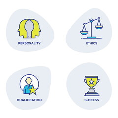 CORPORATE CULTURE ICON SET