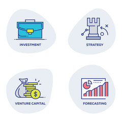 INVESTMENT PROCESS ICON SET