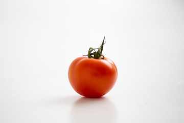 tomato white background