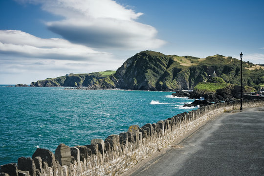 Roadway Along Coast