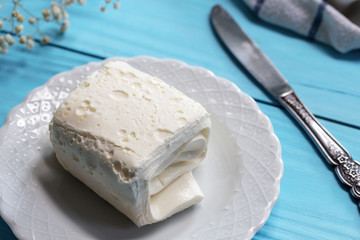 Clotted cream (butter cream) for Turkish breakfast 