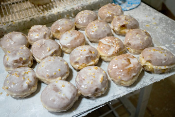 Pączki z lukrem tłusty czwartek