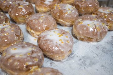 Pączki z lukrem tłusty czwartek