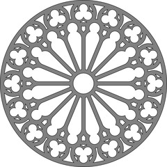 Freiburg, Germany, rose window