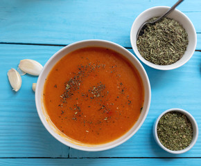 Turkish traditional tarhana soup