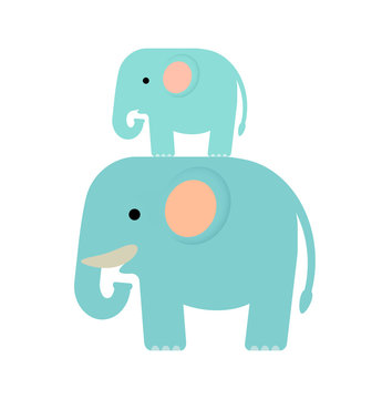 62 最適な 象の親子イラスト 画像 ストック写真 ベクター Adobe Stock