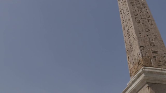 RomeA�&euro;&trade;s oldest Obelisk, Piazza del Popolo, Rome, Lazio, Italy, Europe