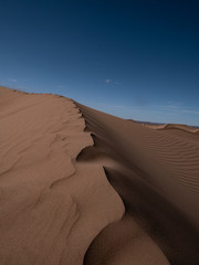 Fototapeta na wymiar Düne in Sahara Wüste Marokko