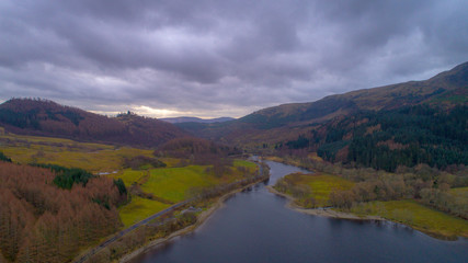 Fototapeta na wymiar Scottish Loch