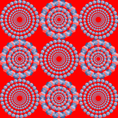 Colorful vector pattern with geometric shapes. Collection of swatches memphis patterns -  Retro fashion style 80-90s.