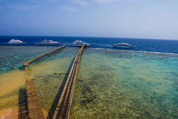 Daedalus reef at the Red Sea, Egypt