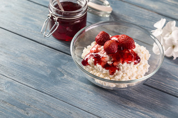 Image with curd.