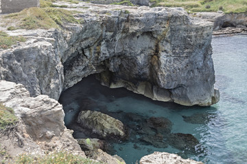 Italia Puglia Comune di Melendugno Località Roca Vecchia