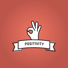 POSITIVITY LINE ICON SET