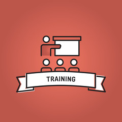 TRAINING LINE ICON SET