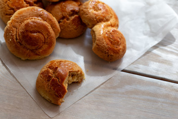 Homemade cookies, background 