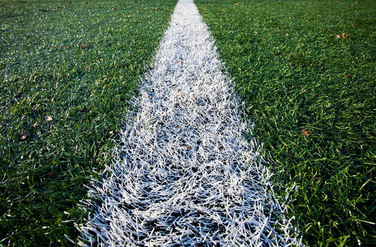 Line on Sports Field