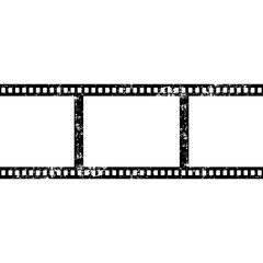 Retro film line background