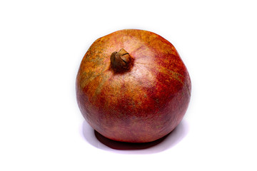 pomegranate isolated on white background