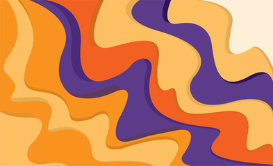 Cover or flyer abstract multicolor background. Vector design layout for business presentations, flyers, posters and invitations. Colorful carving art