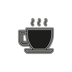 coffee cup or mug icon, coffee - hot drink espresso