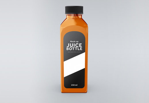 Juice Bottle Mockup