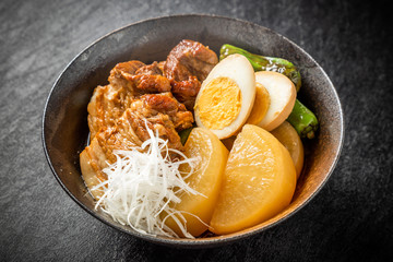 柔らか煮豚 豚の角煮　Soft boiled pork cuisine