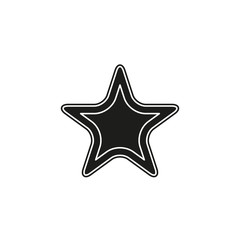 vector Starfish icon, Sea star