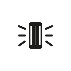 smart assistant concept line icon. Simple element