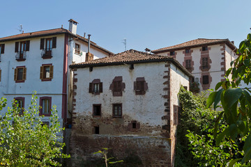 Fototapeta na wymiar Elizondo basque town in Navarra province, Spain