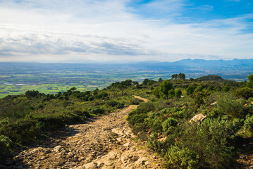 Fototapeta na wymiar Beautiful landscape in north Catalonia in Cap de Creus Natural Park