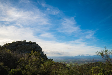 Beautiful landscape in north Catalonia in Cap de Creus Natural Park