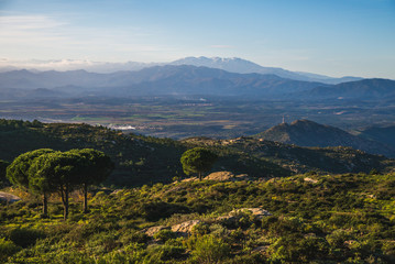 Beautiful landscape in north Catalonia in Cap de Creus Natural Park