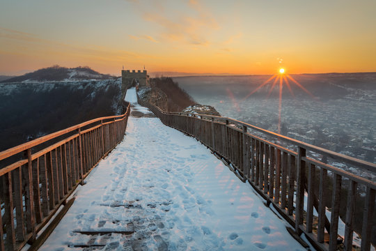 Sunset at Ovech Fortress, Provadiya, Bulgaria