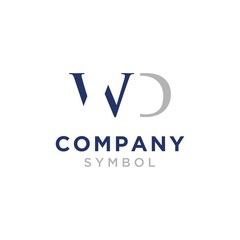 Initial WD DW logo design inspiration