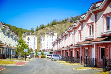 Naklejka premium Środowisko miejskie, Krasnojarsk