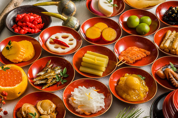 典型的な和食　Japanese food most typical