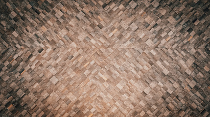 Abstract square wood pattern : Decoration table style.