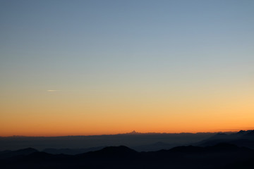 Morning in mountain