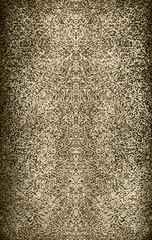Abstract ornament in the ethnic style of the Incas (Mayan, Aztec). Unique pattern obtained from photo by my own method. Blurring is part of the artistic design.