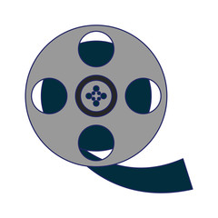 Fototapeta premium Movie reel symbol