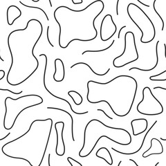 Geometric pattern with wavy stripes.