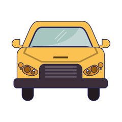 Car vehicle frontview