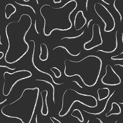 Geometric pattern with wavy stripes.