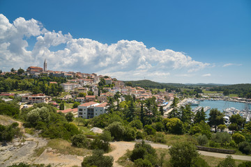 Fototapeta na wymiar Stadt Vrsar in Istrien / Kroatien