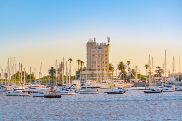 Yatchs at Recreational Port, Montevideo, Uruguay